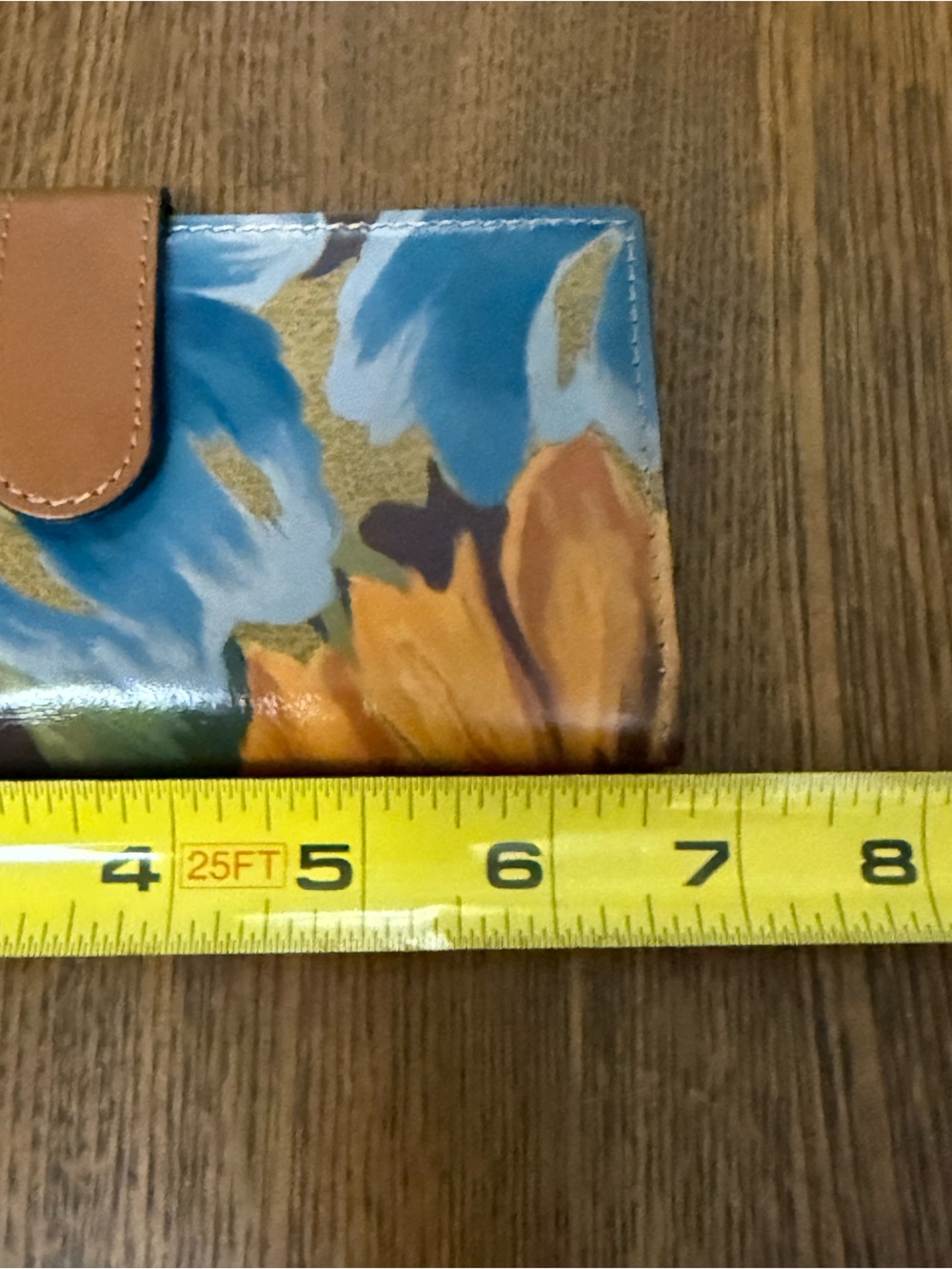 🆕 Patricia Nash Nazari Leather Bifold Wallet Marigold Harvest Print - Picture 8 of 9